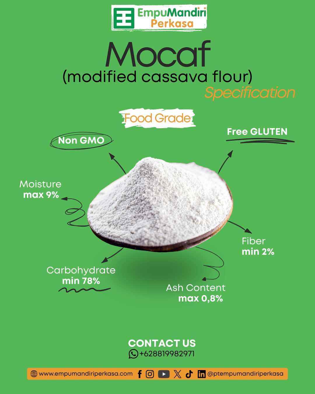 mocaf PT EMPU MANDIRI PERKASA PT EMPU MANDIRI PERKASA mocaf